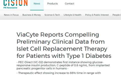 福音！干细胞“根治”糖尿病有了新的临床进展