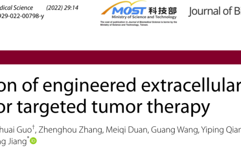J Biomed Sci | 中国医科大学附属第四医院普外科姜晓峰教授团队: 工程化细胞外囊泡在肿瘤靶向治疗中的应用