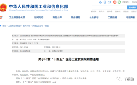 重大机遇！国家九部委联合发文：重点发展干细胞、免疫细胞和基因治疗产品！