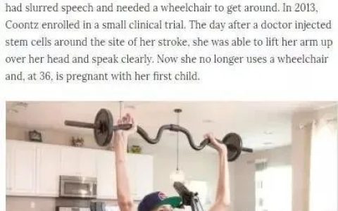 作为最有前景的技术，干细胞治疗脊髓损伤“曙光已现”